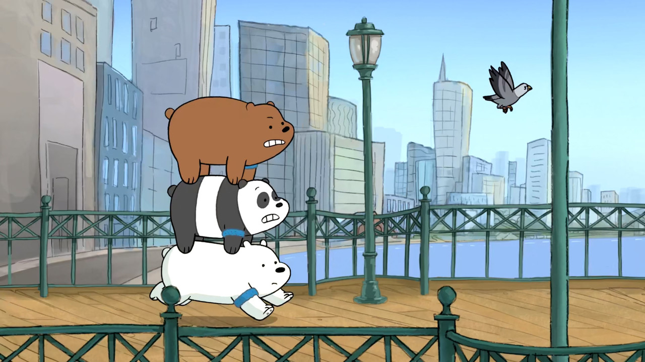 We Bare Bears (2014) S01E01-E02 Our Stuff & Viral Video (1080p Webrip x265 10bit AAC 2.0 - HxD) [TAo
