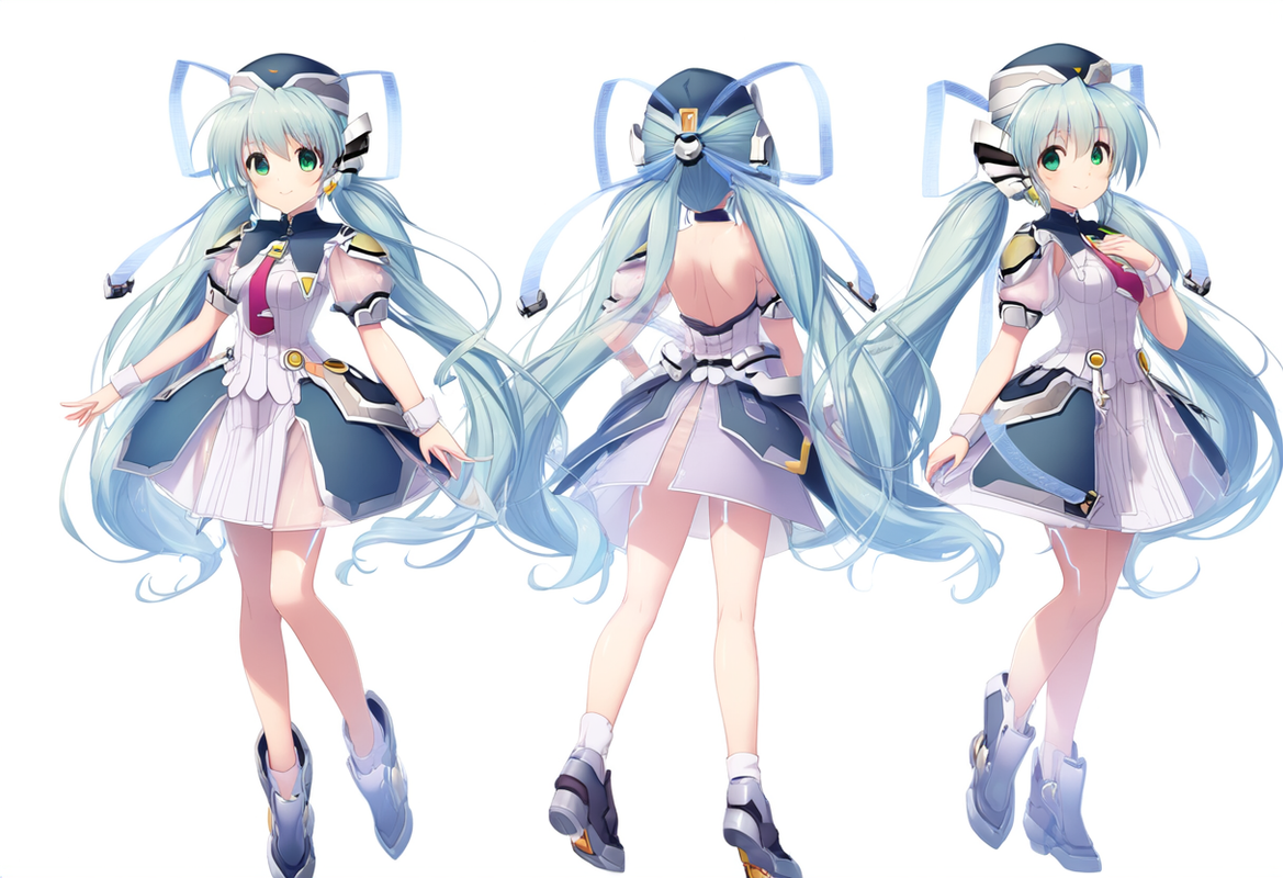 Hoshino Yumemi (planetarian), {{{various sexy costume}}}, see-through, blue eyes s-253383220