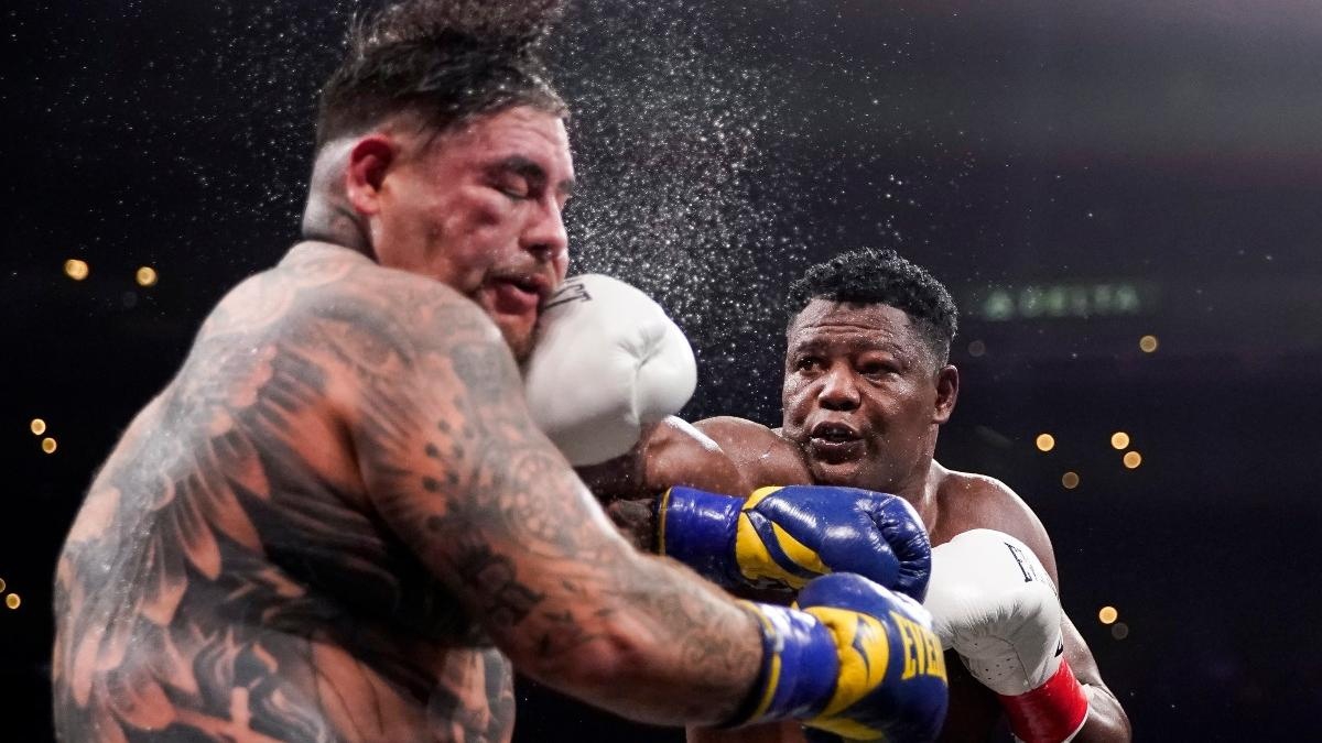 Así quedó el rostro de Andy Ruiz tras su pelea ante Luis Ortiz