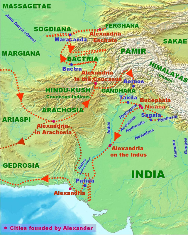 Alexander Conquests In India