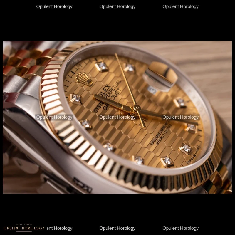 Rolex Datejust 36 Gold Plated Automatic Jubilee Bracelet