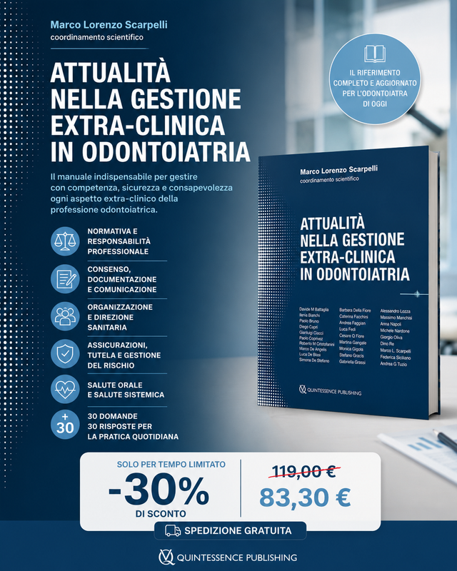 Attualità nella gestione extra-clinica in odontoiatria
