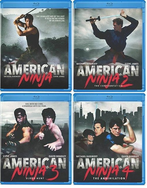 Amerykański Ninja (1-4) / American Ninja (1-4) (1985-1990) MULTi.1080p.BluRay.Remux.AVC.LPCM.2.0-fHD / POLSKI LEKTOR i NAPISY