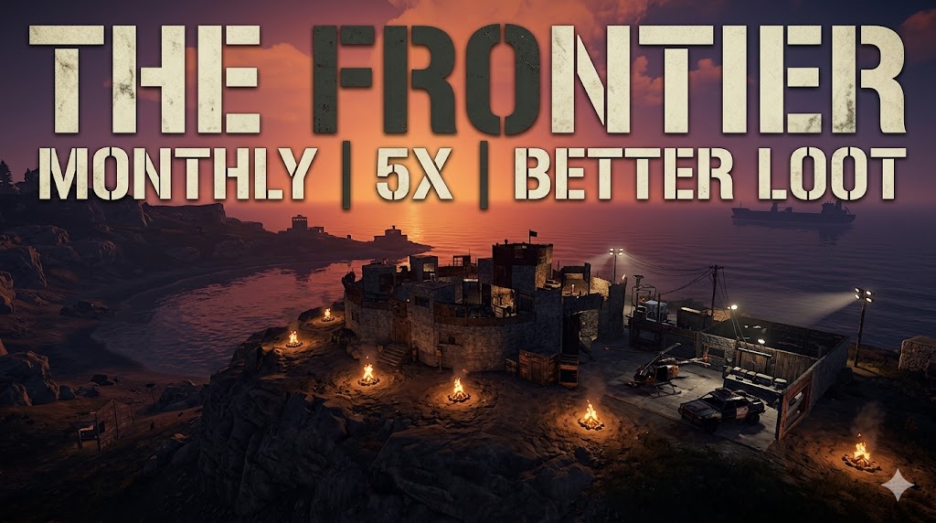 The Frontier 5X | Solo/Duo/Trio/Quad | NoBP Wipe | Better Loot image