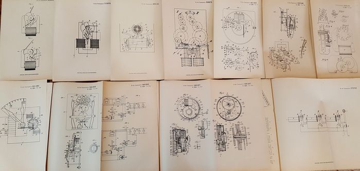 101 Documentos de Registo de Patentes Relojoeiras 14