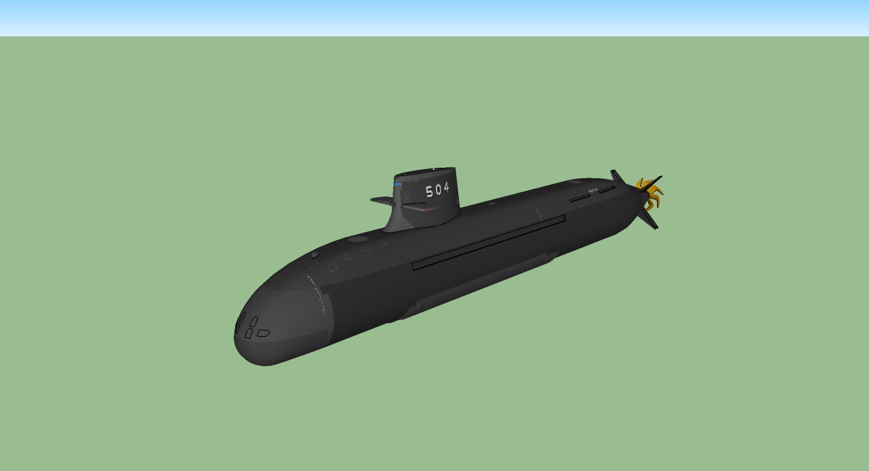J4-M-Submarine-JMSDF-Ship-SS-504-Kenryu-Trimble J4-M-Submarine-JMSDF-Ship-SS-504-Kenryu-Trimble