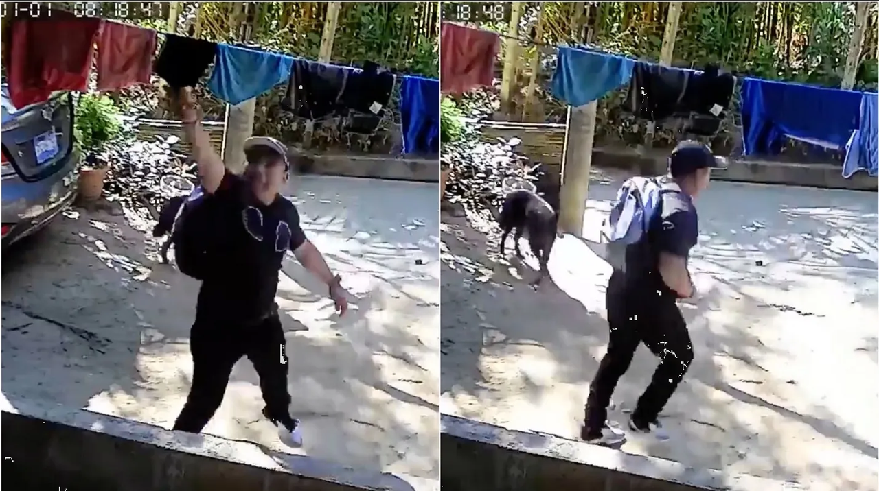 Ladrón se roba unos calzones en El Salvador, fue captado en video