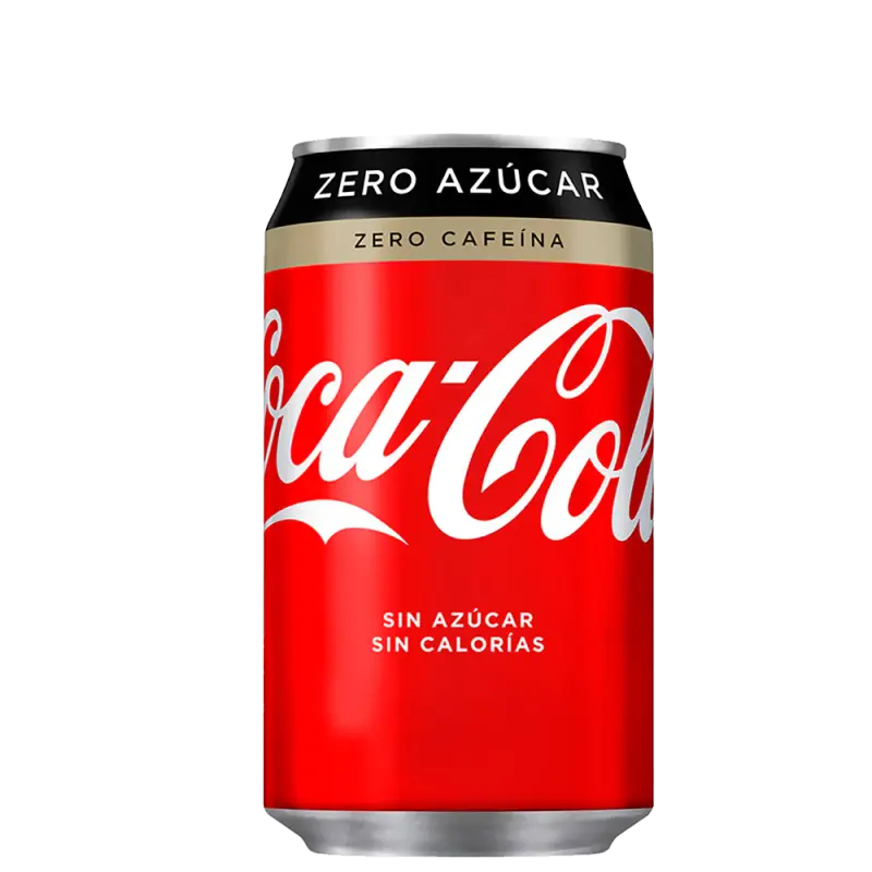 Coca-Cola Zero Azúcar lata 330ml.