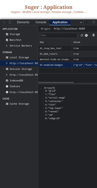 Suger Devtool Preview