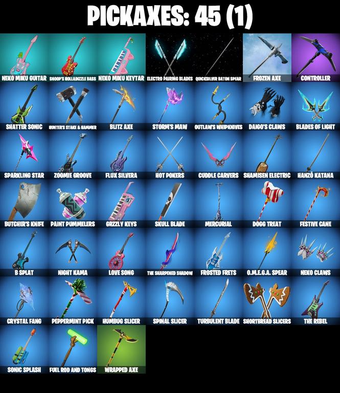 pickaxes comp
