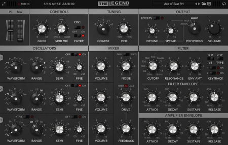 Synapse Audio The Legend 1.4.3 Synapse Audio The Legend 1.4.3