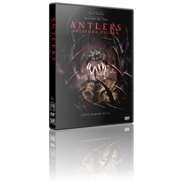 Portada - Antlers: Criatura Oscura [2021] [Dvd9-Autoría] [ntsc] [Cast/Ing/Fra 5.1] [Sub:Varios] [Terror]