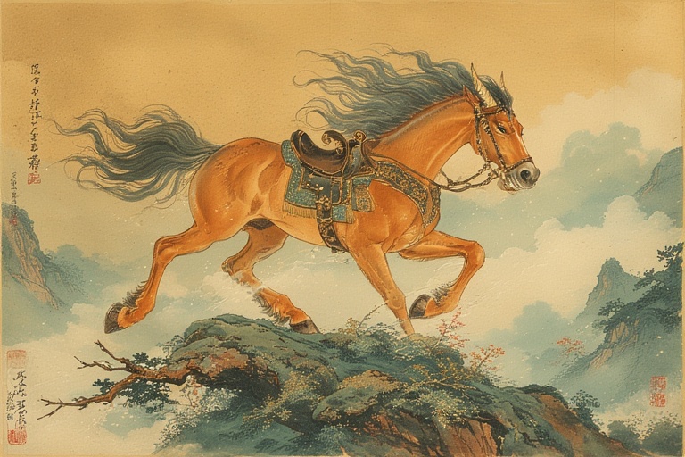 Arrival-of-Centaur-1987-Art-by-(33)