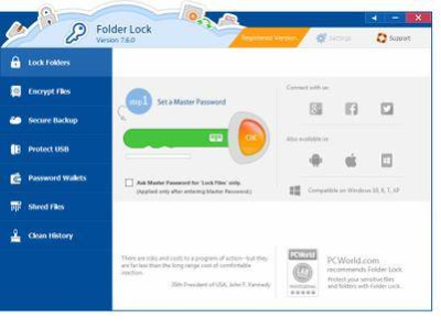 Folder Lock 7.7.9 Multilingual