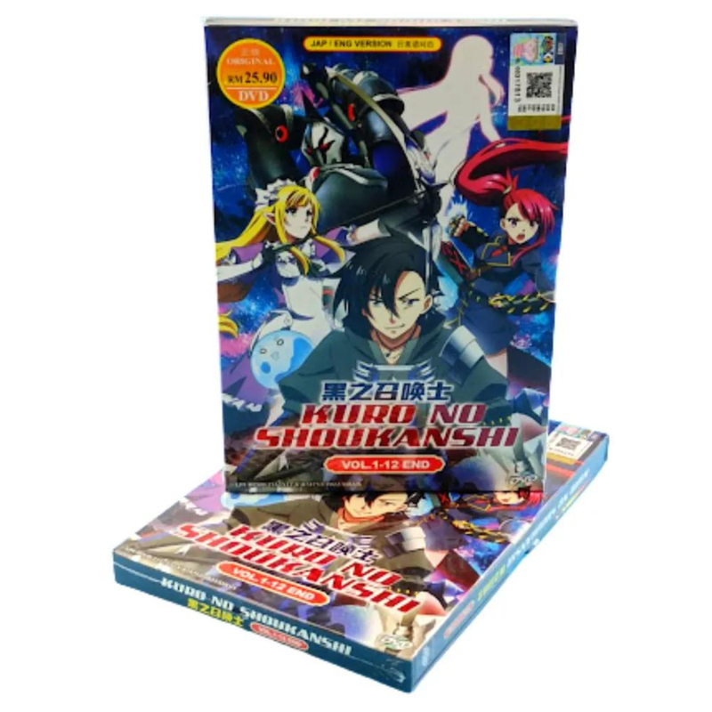 Anime DVD] Kuro No Shoukanshi/Black Summoner (Vol.1-12 End) Eng