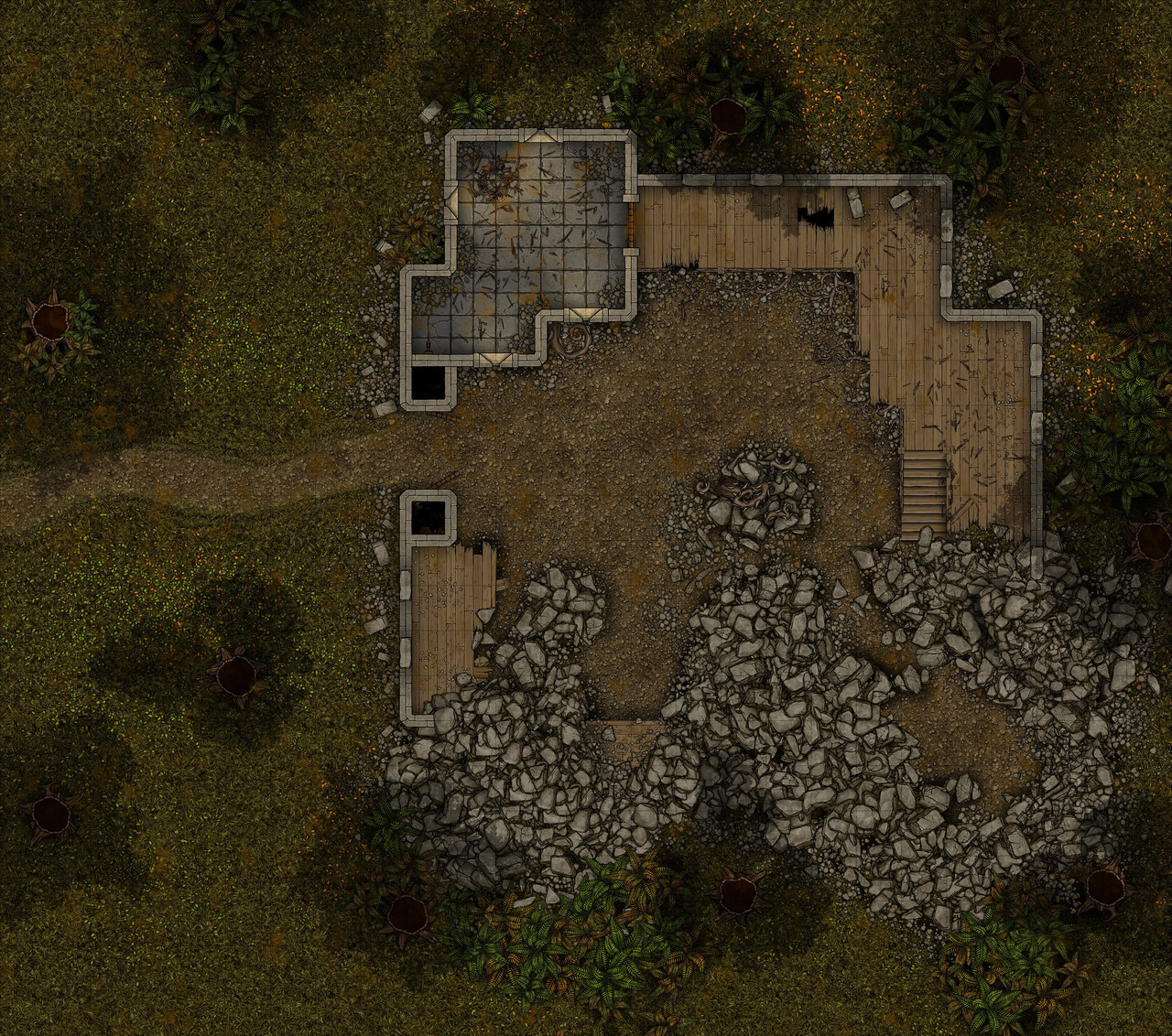Fort 26x23 grid