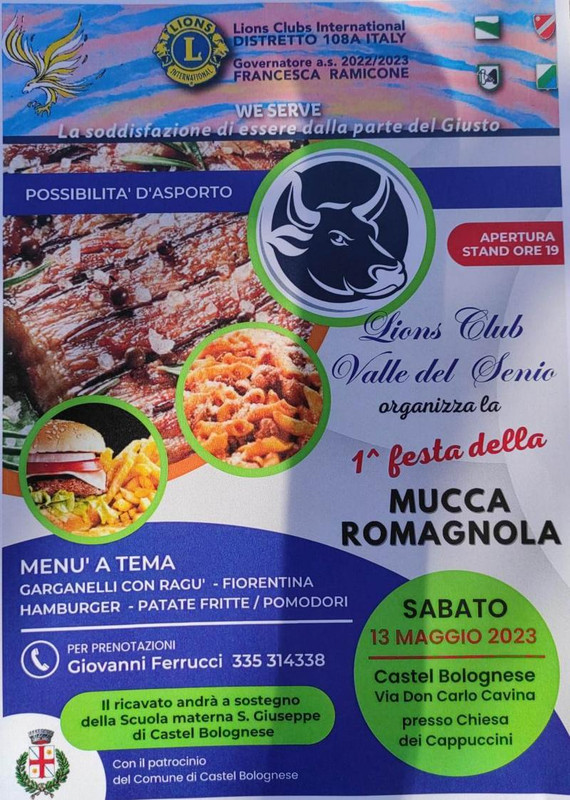 1° Festa della Mucca Romagnola, sabato 13 maggio all’ex convento dei Cappuccini 1° Festa della Mucca Romagnola, sabato 13 maggio all’ex convento dei Cappuccini
