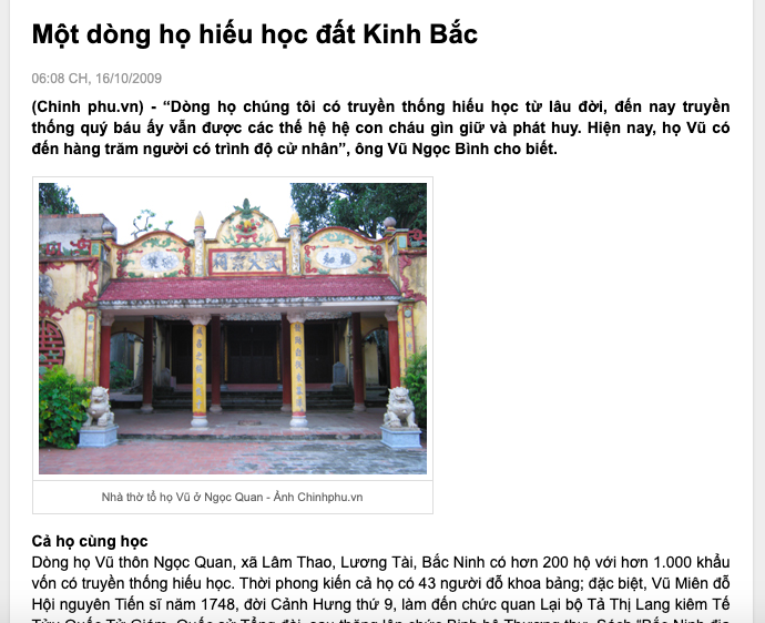 Thon Ngoc Quan Lam Thao Luong Tai Bac Ninh 02 Khu dân cư mới Thị tứ Sen, Lâm Thao, Lương Tài, Bắc Ninh