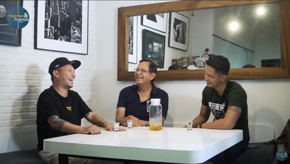 Gading Marten, Roy Marten dan Gibran Marten bermain truth or drink