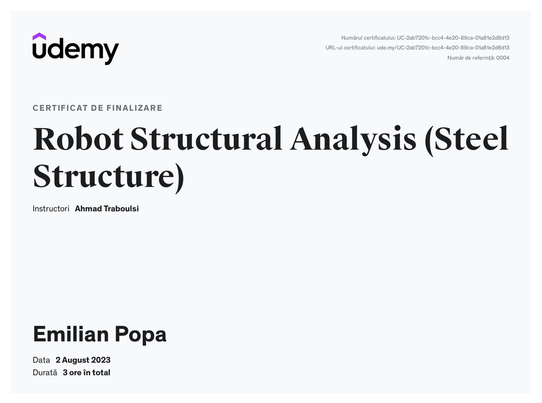 Robot Structural Analysis (Steel Structure)
