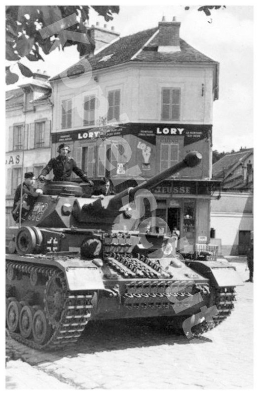 2Wk. Foto Panzer IV Ausf F2  Tank - 1. Panzer-Di