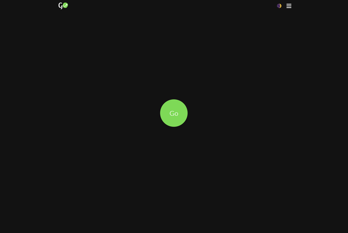 Main Page for play/pause