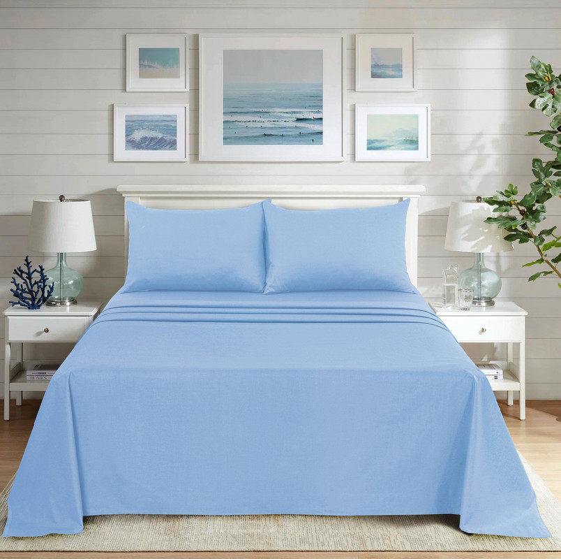 Luxury Flat Sheet Poly Cotton