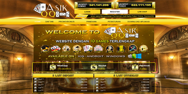ASIKQQ - SITUS POKER ONLINE TERBAIK DI INDONESIA