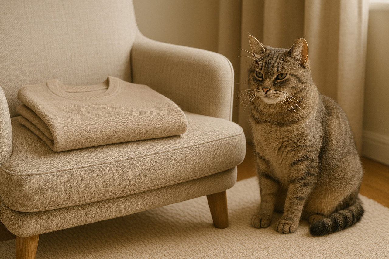 Гид для владельцев кошек: правила ухода за кашемировыми вещами Уход за кашемиром для владельцев кошек