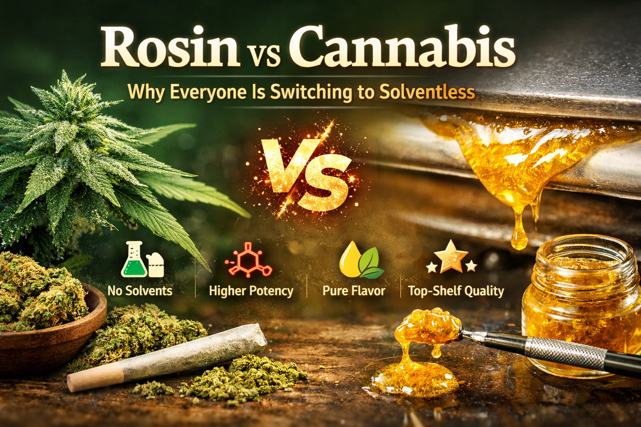 rosin vs cannabis