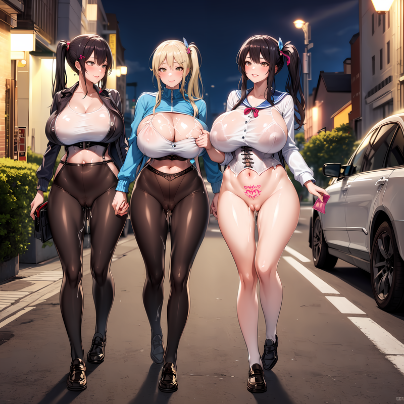 05353-2635395323-(3girls_1.2),white pantyhose, full body, backpack, see-through,precum,condom,condom