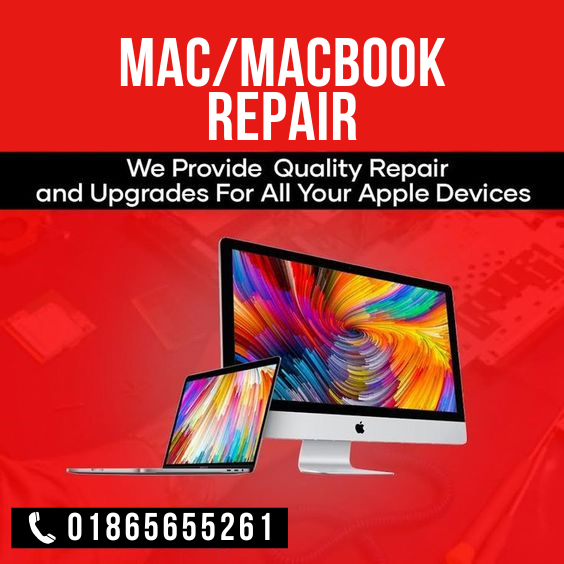 Mac And MacBook Laptop Repair Services in Oxford