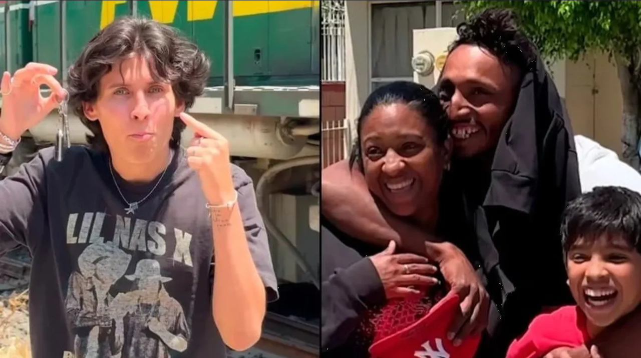 ¡Influencer regala casa a familia de inmigrantes! Su noble gesto se hace viral