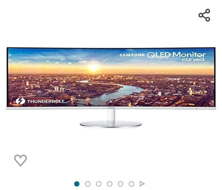 Amazon: Samsung Monitor Thunderbolt-3 34 