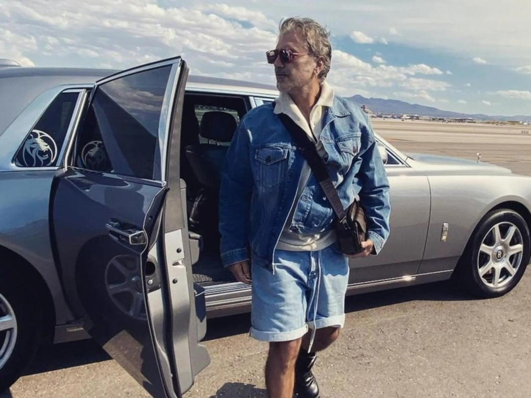 Alejandro Fernández causa asombro al posar con el auto más bello del mundo