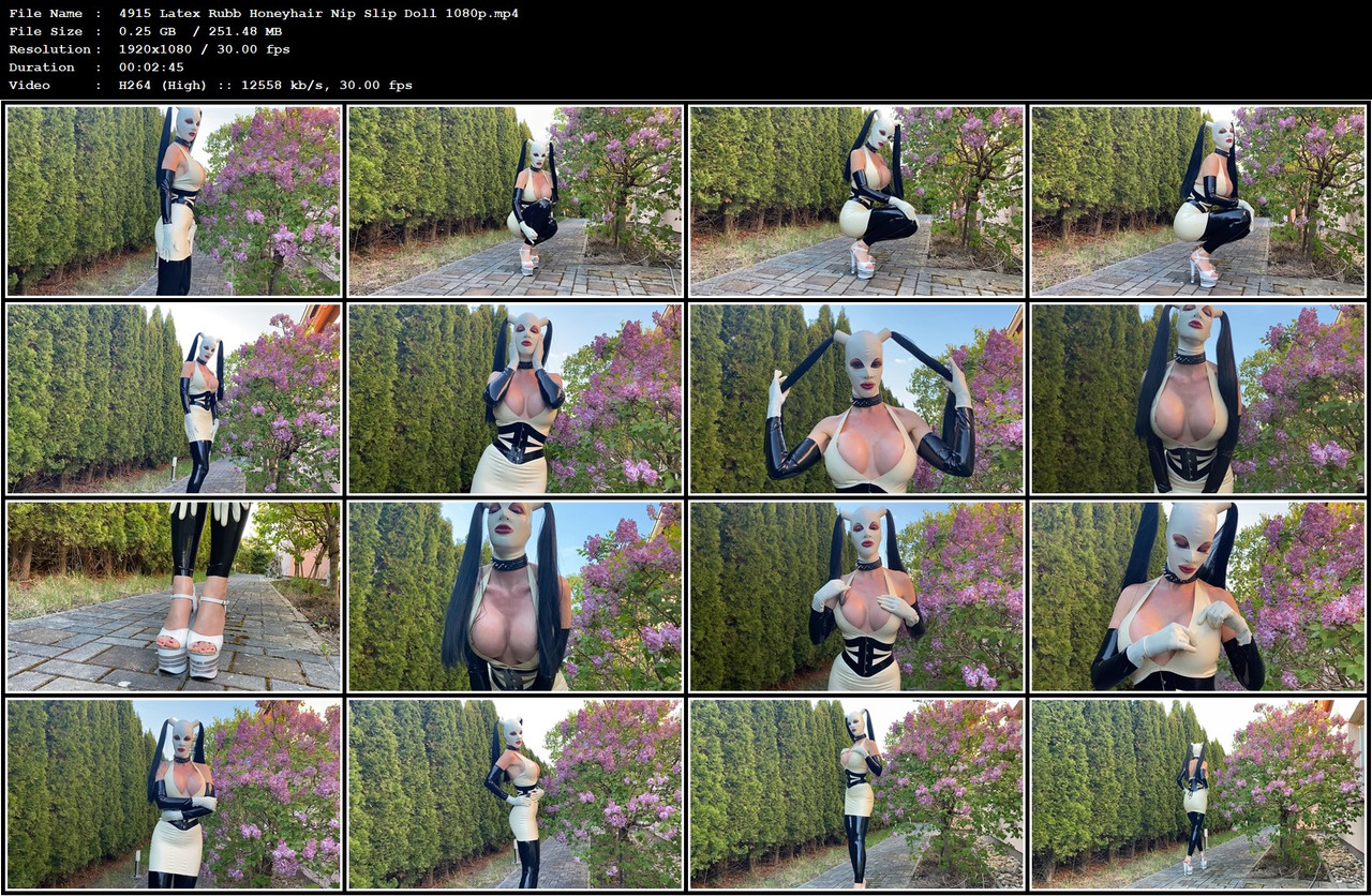 4915 Latex Rubb Honeyhair Nip Slip Doll 1080p mp4