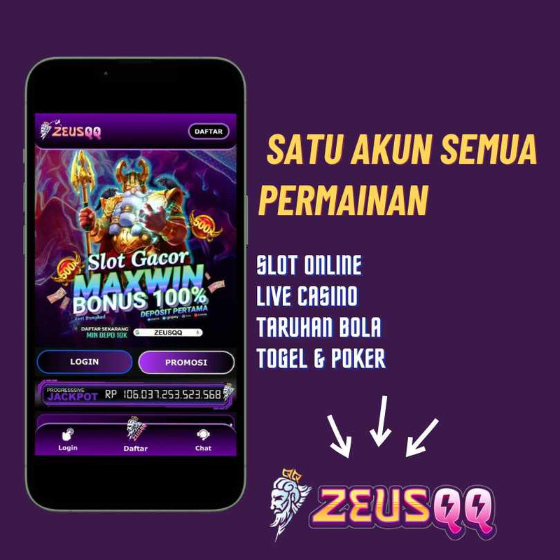 ZEUSQQ: Situs Slot Terpercaya Zeus QQ Link Login Resmi Terbaru