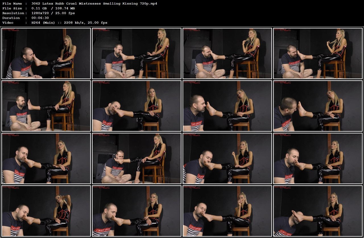 3062 Latex Rubb Cruel Mistresses Smelling Kissing 720p mp4