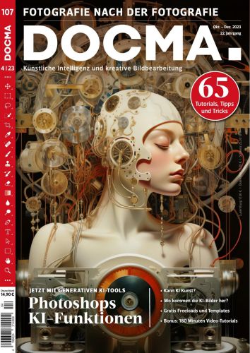 Cover: Docma Fotomagazin Oktober-Dezember No 107 2023