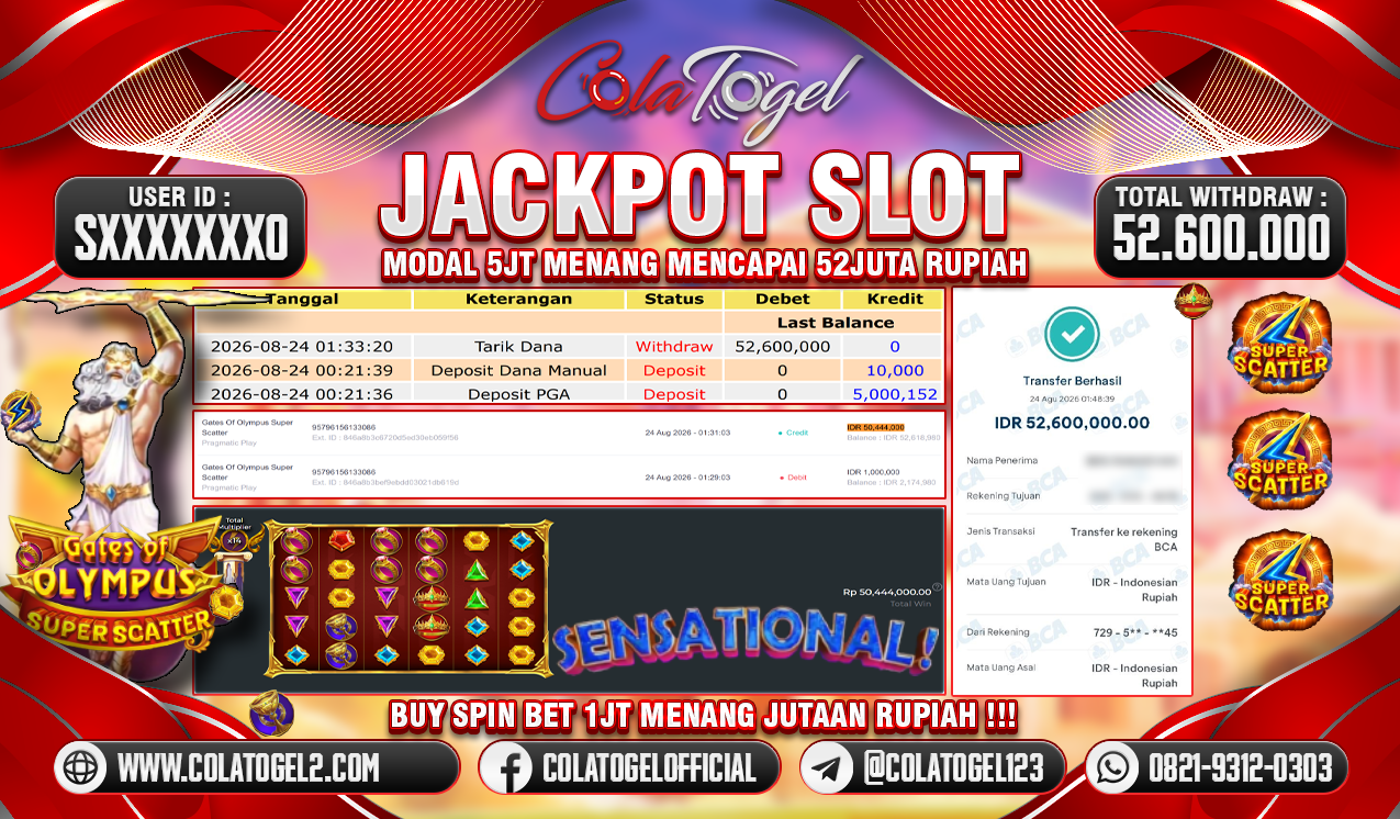 JACKPOT SLOT GACORR!!