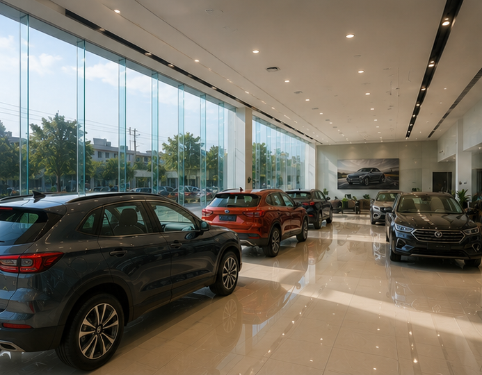 Retail Showroom Heat Control Film
