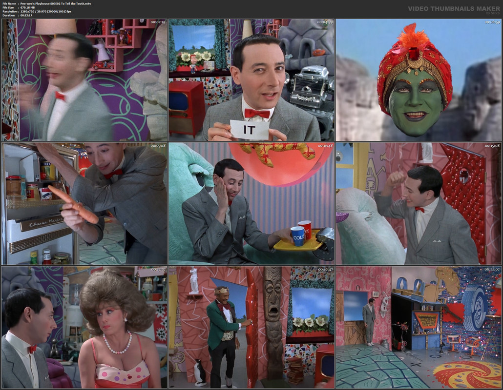 Pee-wee's Playhouse S03E02 To Tell the Tooth.mkv
