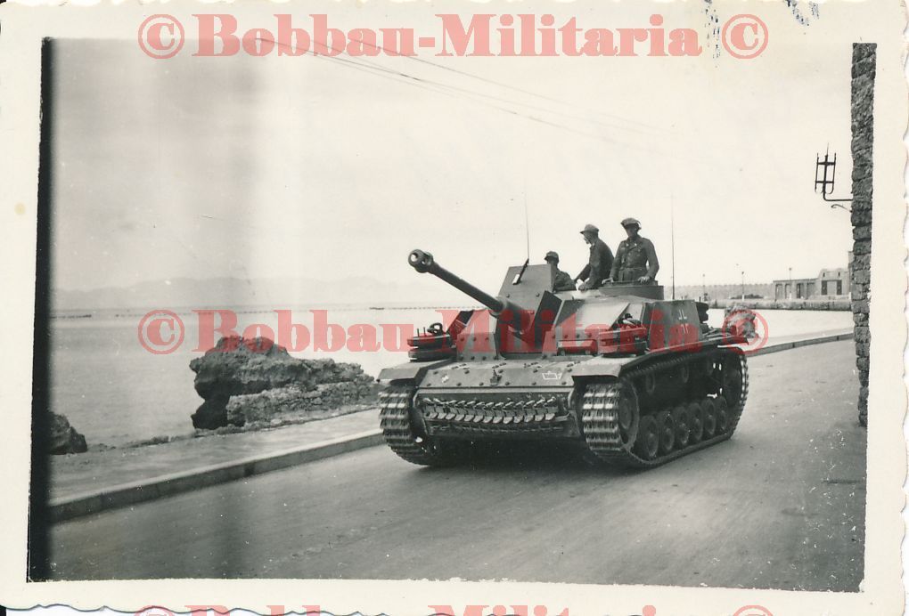 Griechenland Rhodos Sturmgeschütz Batterie Sonderverband 287 STU