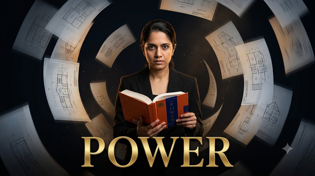 AI-generated example result for the youtube-thumbnail prompt: 48 Laws Of Power Thumbnail – Book Review & Strategic Psychology Design AI YouTube Thumbnail Prompt