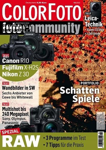 Cover: Colorfoto Magazin No 10 Oktober 2022