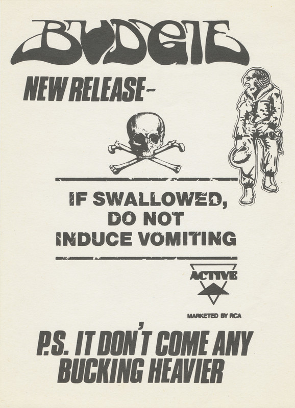 0007 BPL If Swallowed, Do Not Induce Vomiting BUDGE 1 Active Records (1980)