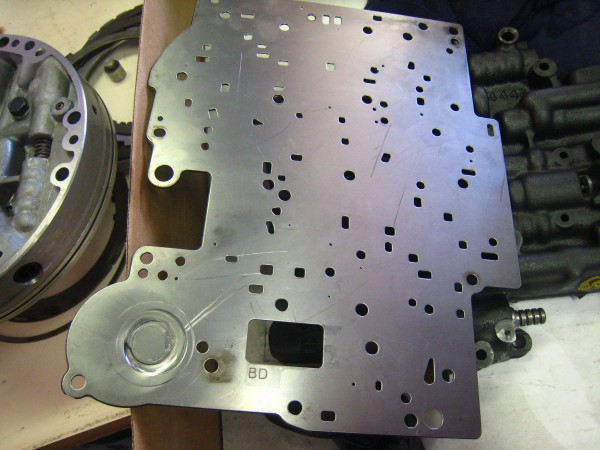 thumbnail image 2 of TRANSGO 700R4, 700, 4L60 NEW UPDATED VALVE BODY SEPERATOR PLATE 1982-1993 2 of 12