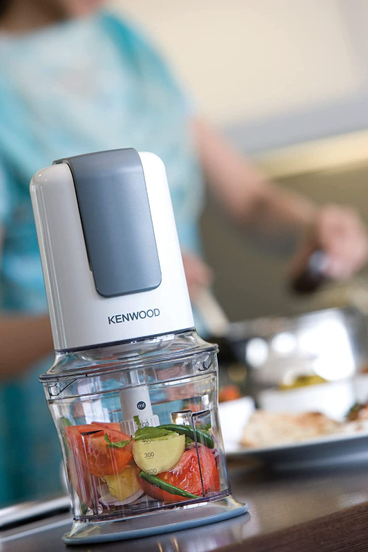 Kenwood Quad Blade Chopper, 500 Watt, White/Black - CH580 | Best price in  Egypt | B.TECH