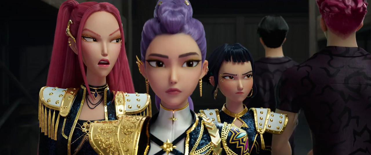 KPop Demon Hunters 2025 WebRip [Hindi + Tamil + Telugu + English] 480p 720p ESub Screenshot