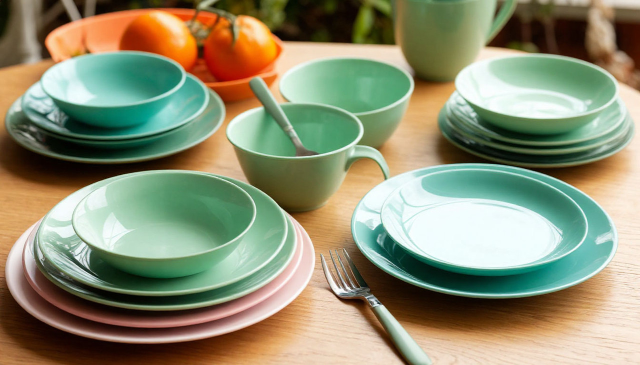 пластиковая посуда многоразовая